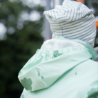 Rain set fleece Mint cloud