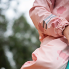 Rain set fleece Pink cloud  110/116