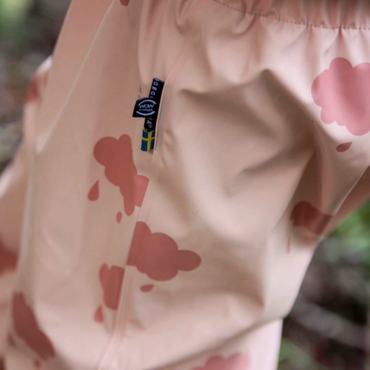 Rain set fleece Pink cloud  110/116