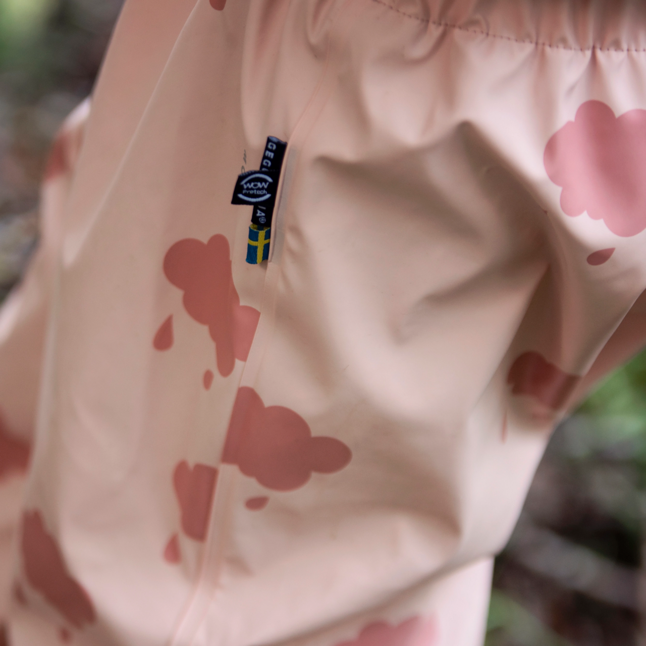 Rain set fleece Pink cloud  134/140