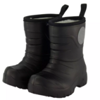 Gefütterte Gummistiefel Black
