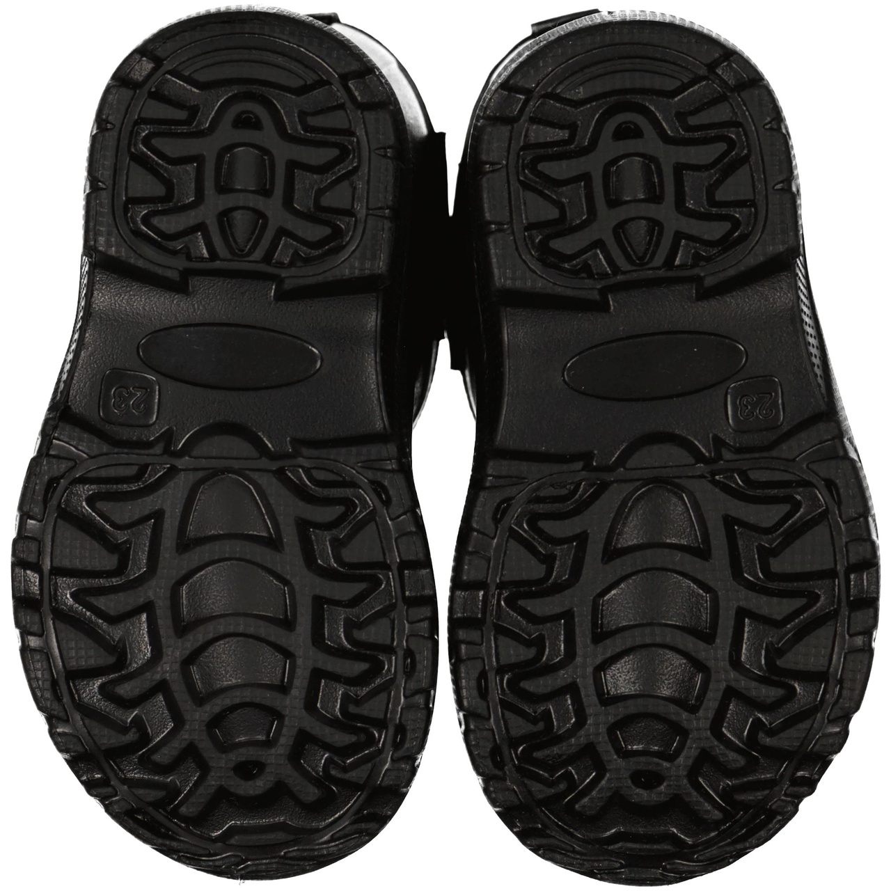 Gefütterte Gummistiefel Black