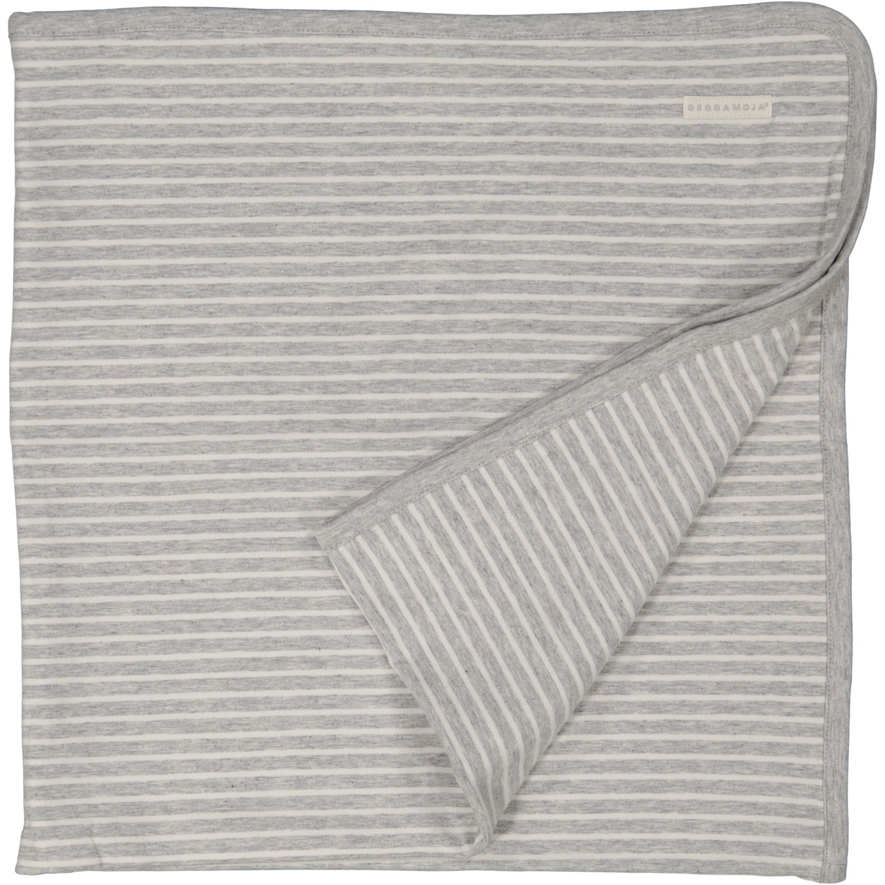 Baby blanket Classic Grey mel/white