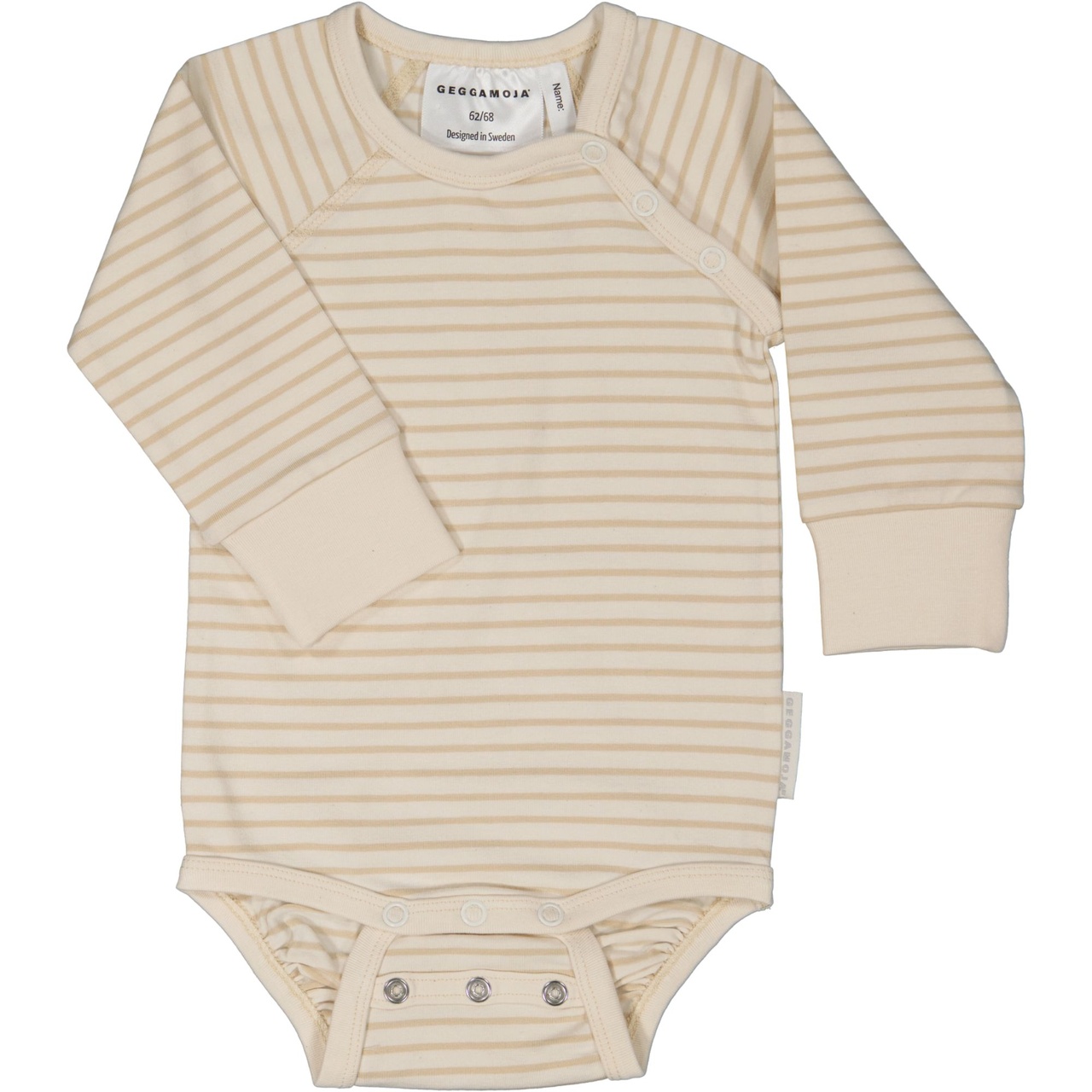 Baby body L.S Classic Offw/beige  50/56