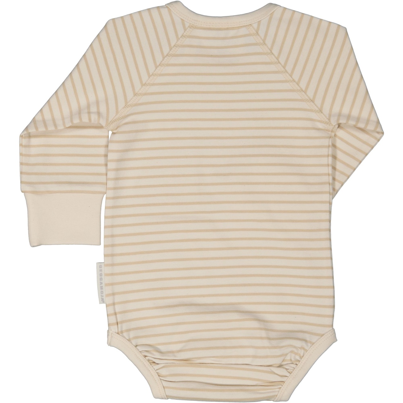 Baby body L.S Classic Offw/beige  62/68