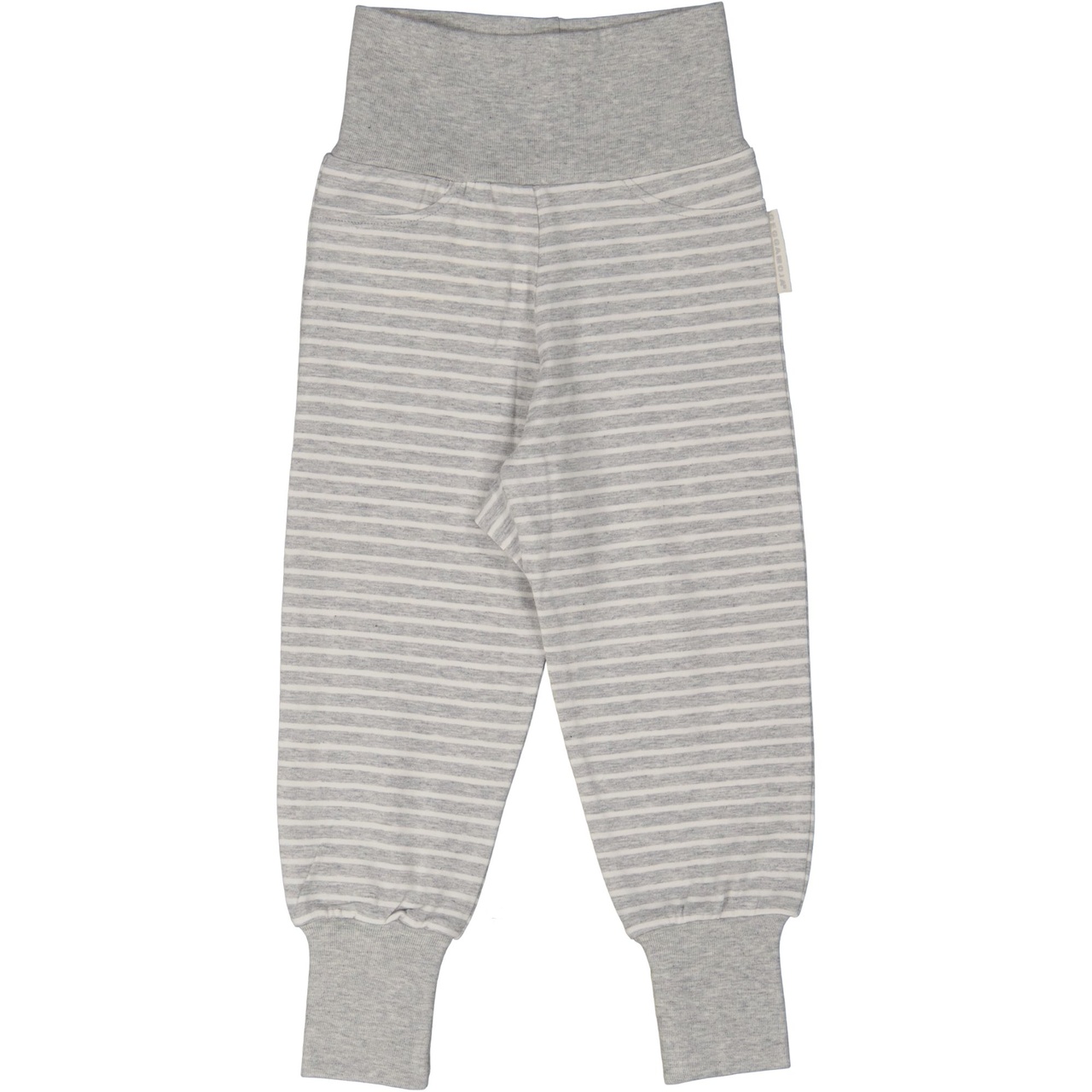 Baby pant Classic Grey mel/white 86/92