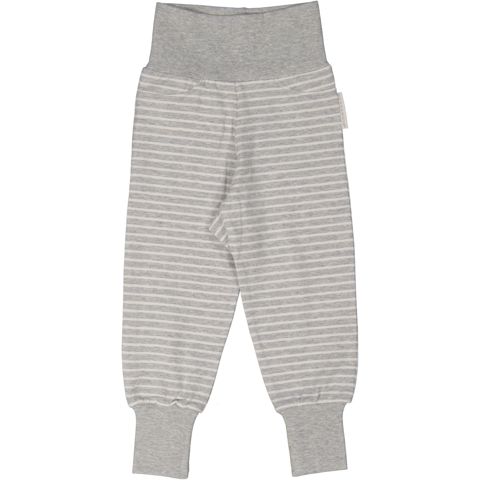 Baby pant Classic Grey mel/white