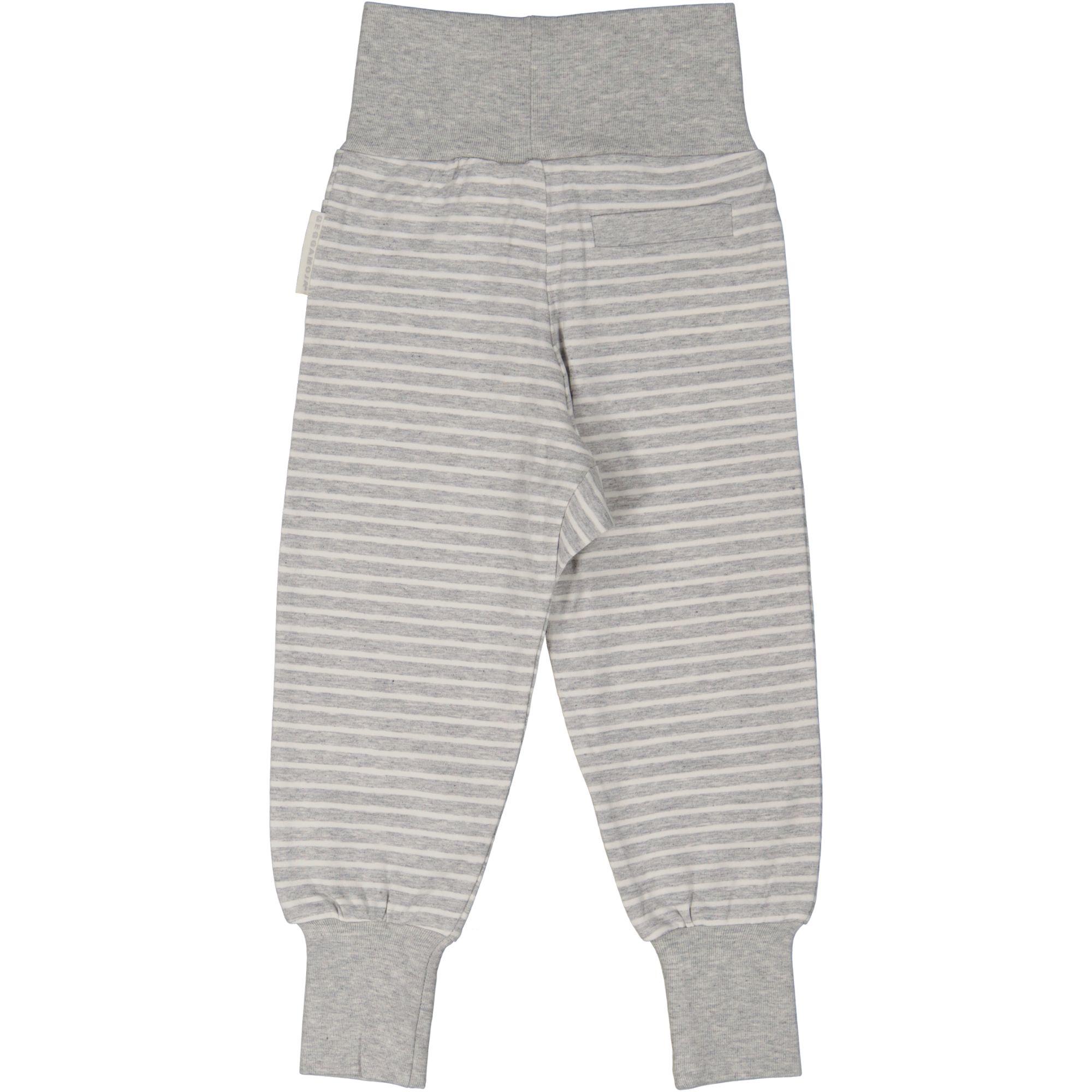 Baby pant Classic Grey mel/white