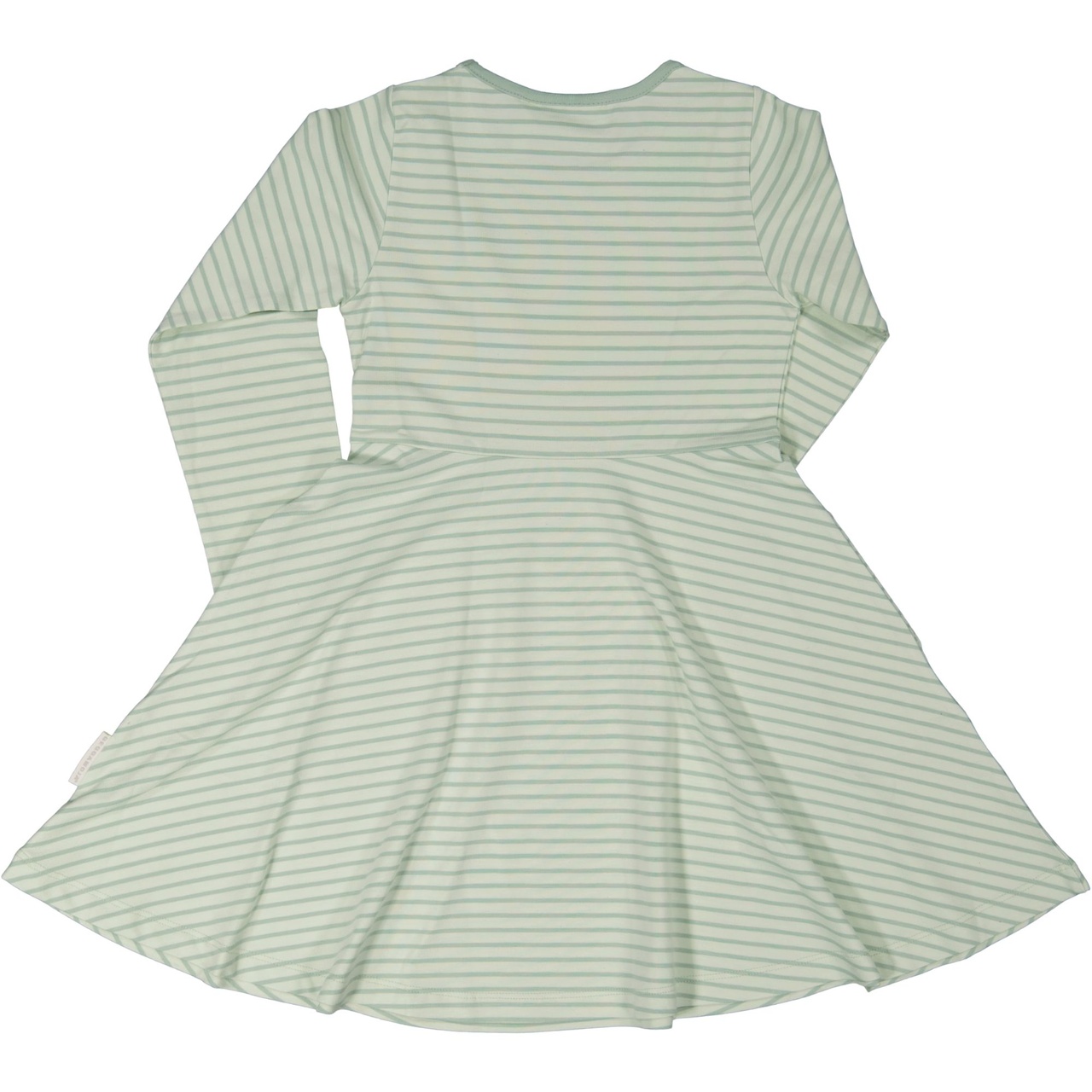 Flared dress L.S Classic L.green/green  86/92