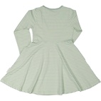 Flared dress L.S Classic L.green/green  62/68