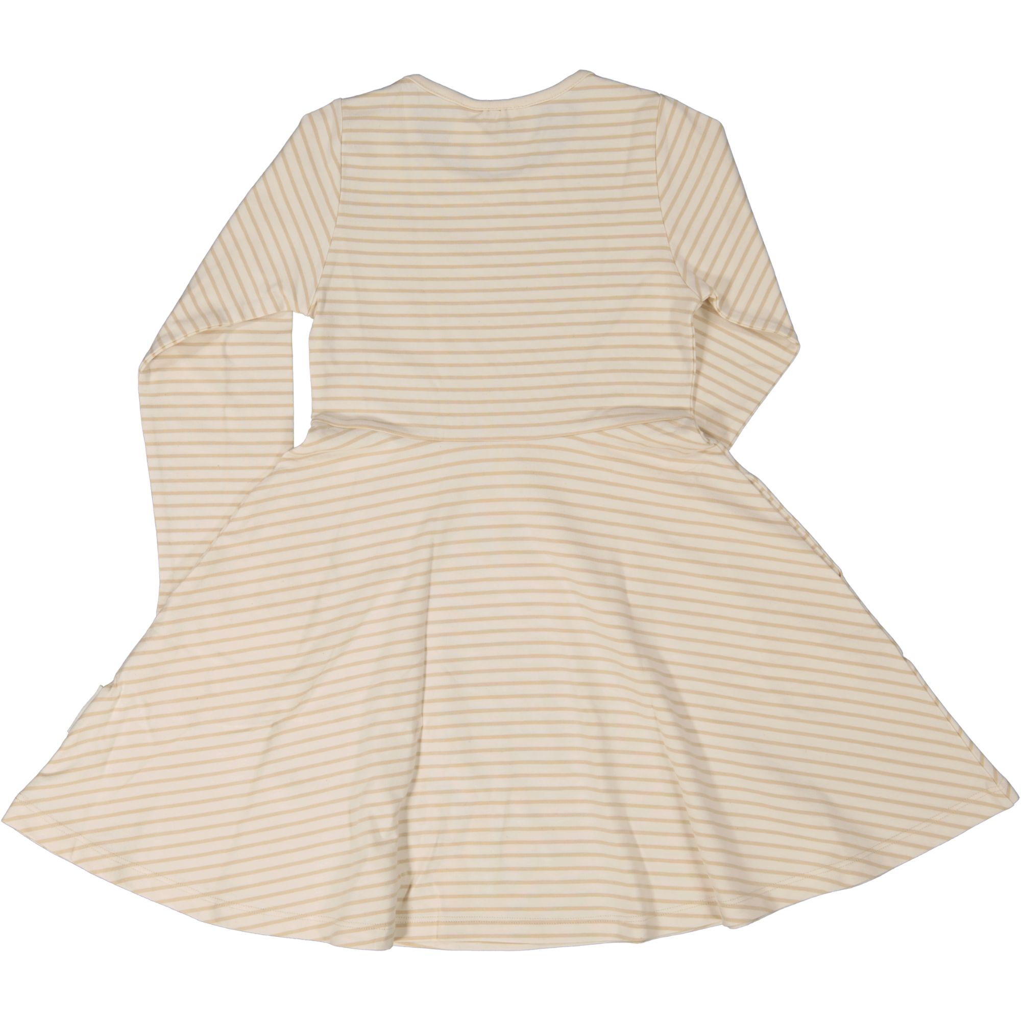 Flared dress L.S Classic Offw/beige