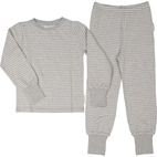 Two pcs pyjamas Classic Grey mel/white