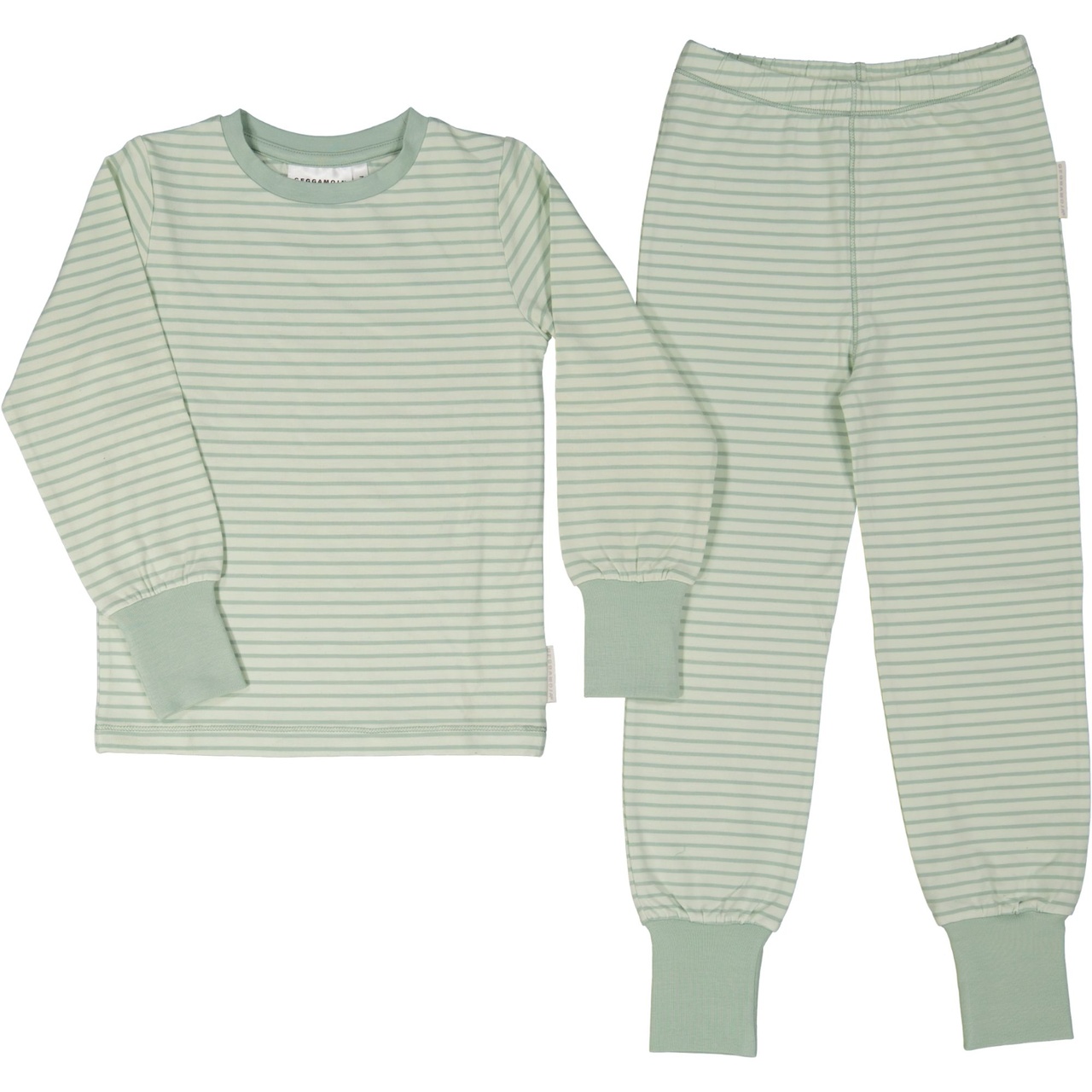 Two pcs pyjamas Classic L.green/green  110/116