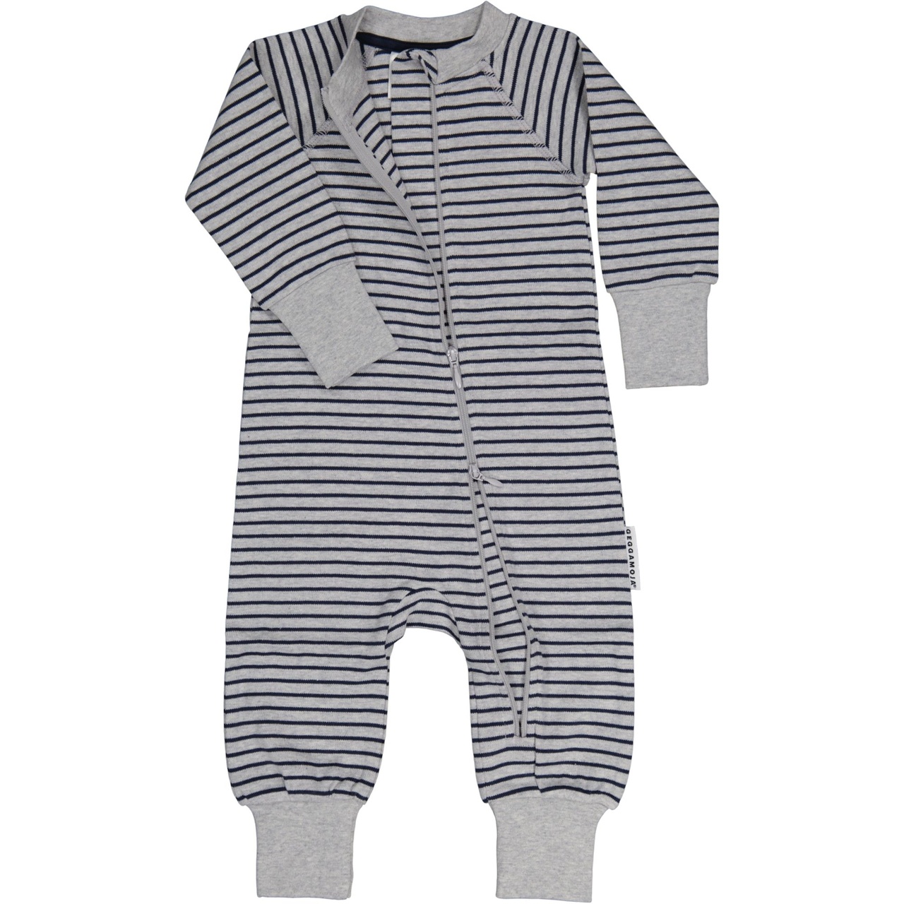 Pyjamahaalariper harmaa mel/navy 62/68