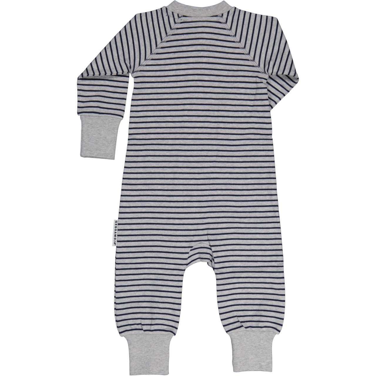 Pyjamas Two way zipper Grey mel/navy 110/116