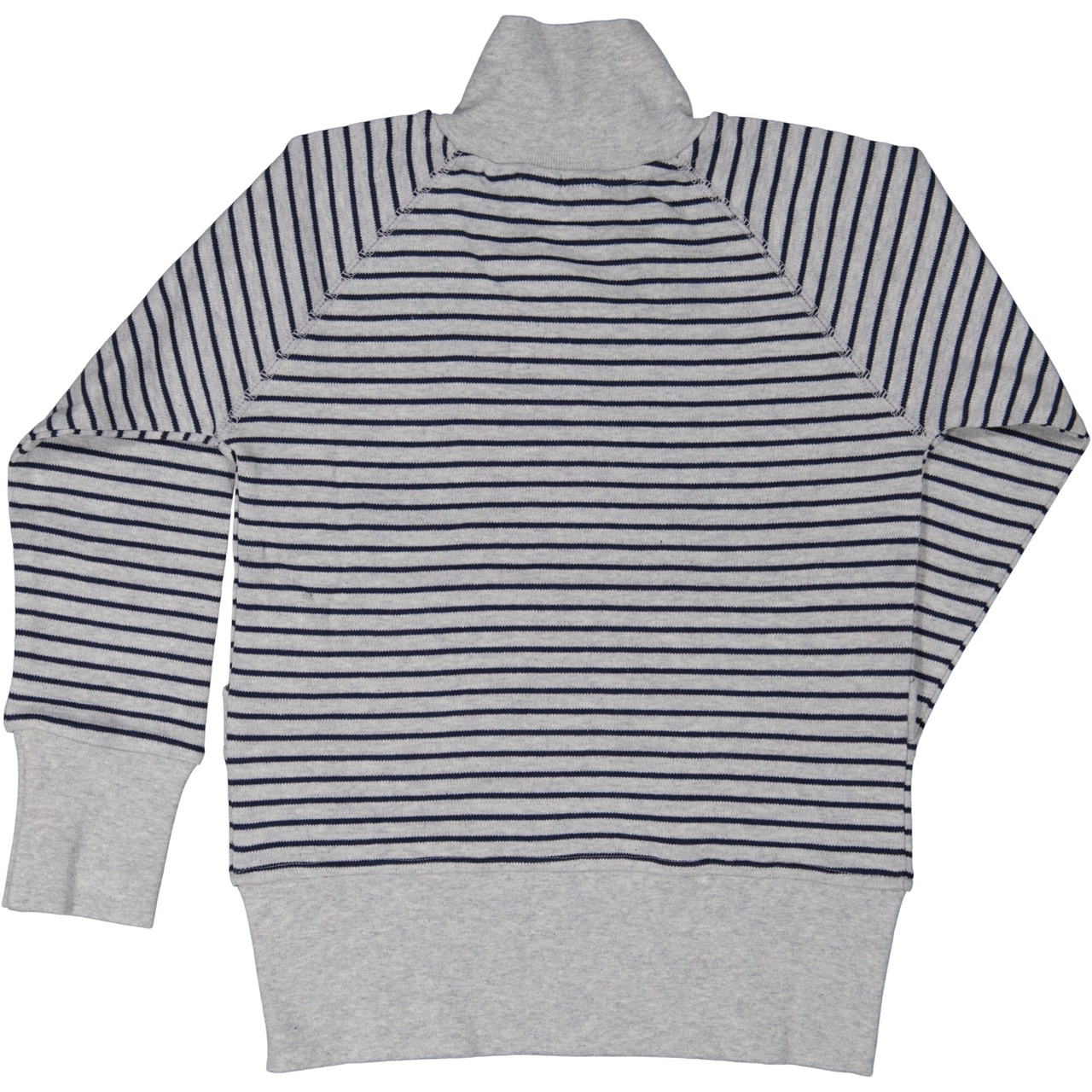 Zip sweater Grey mel/navy 122/128