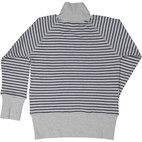 Zip sweater Grey mel/navy 134/140