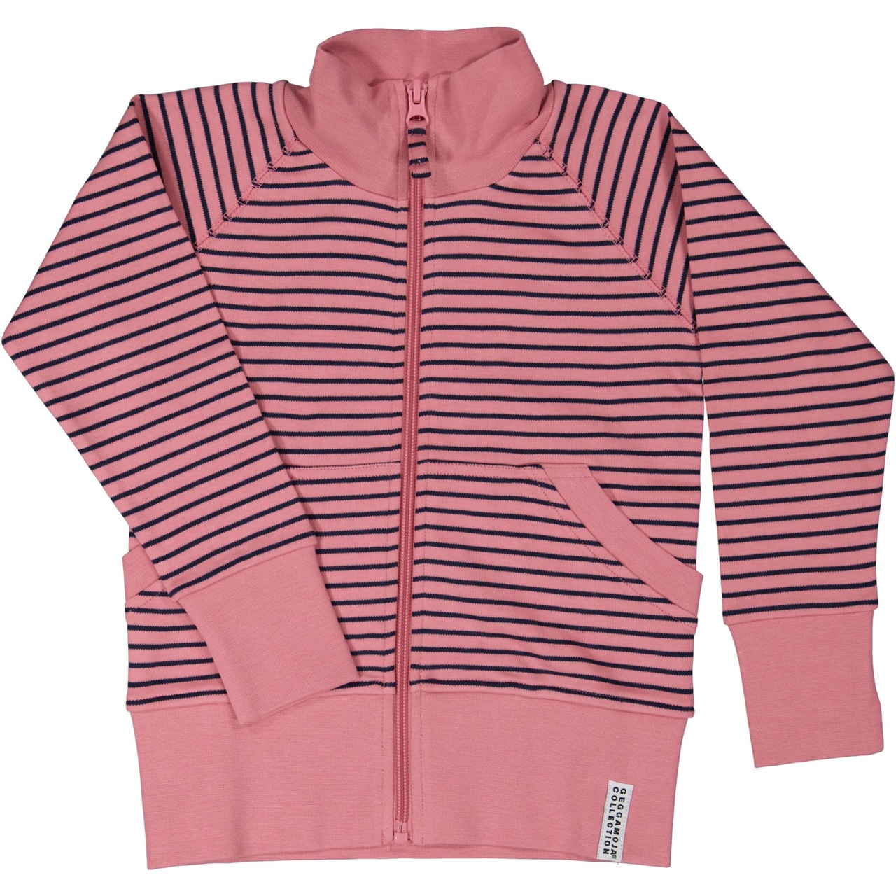 Zip sweater Pink/navy 74/80