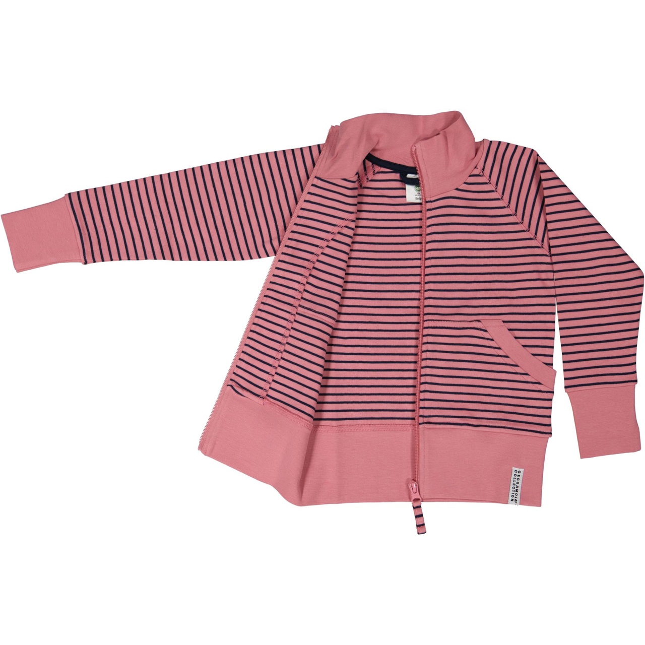 Zip sweater Pink/navy 98/104