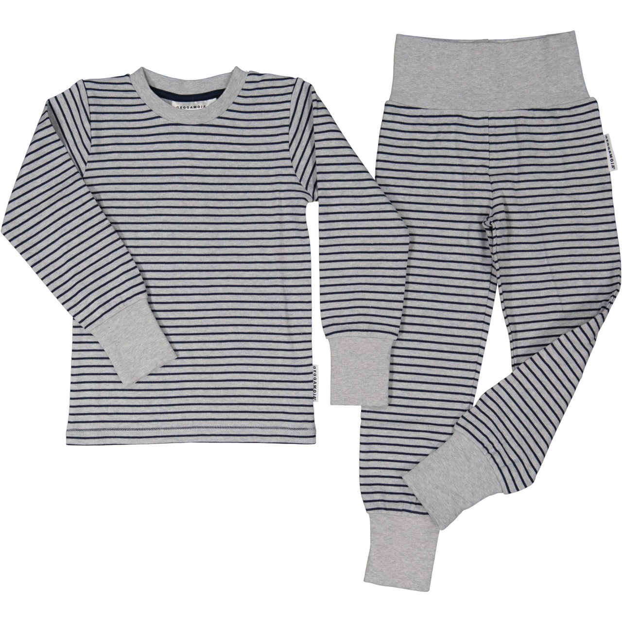 Two piece pyjamas Grey mel/navy 86/92