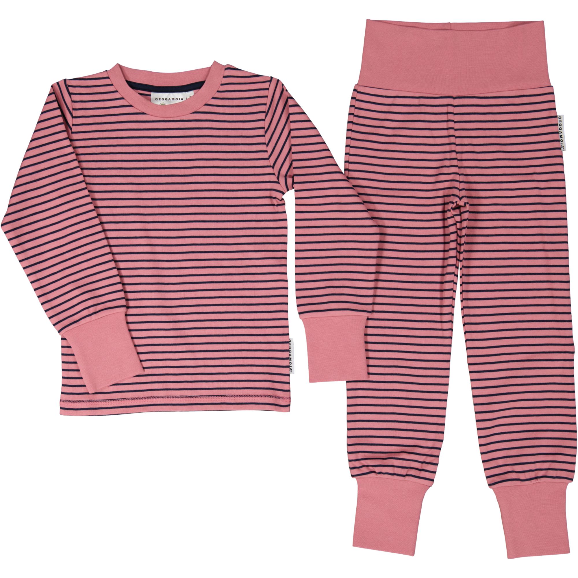 Kaheosaline pidžaama roosa/navy