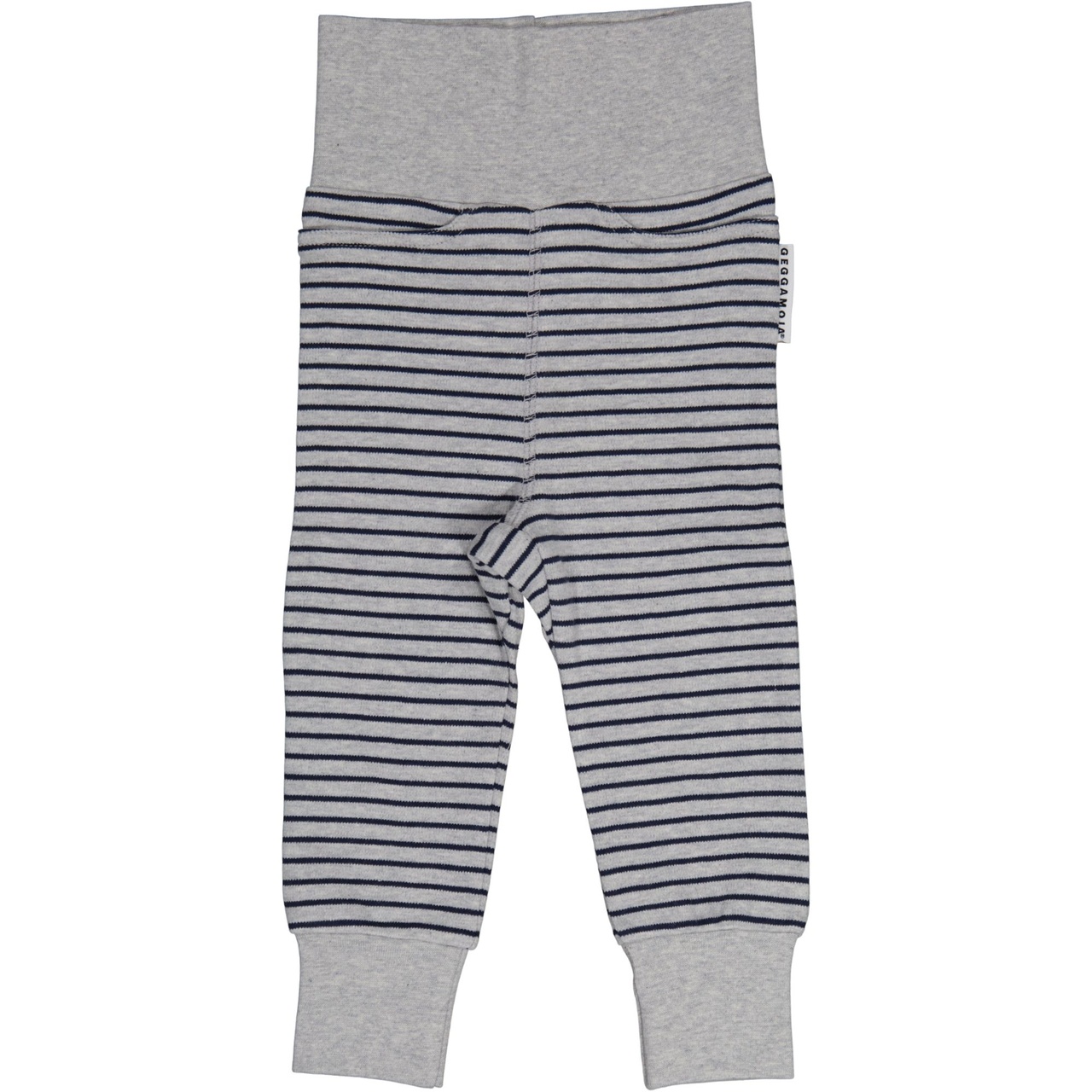 Baby trouser Grey mel/navy 50/56