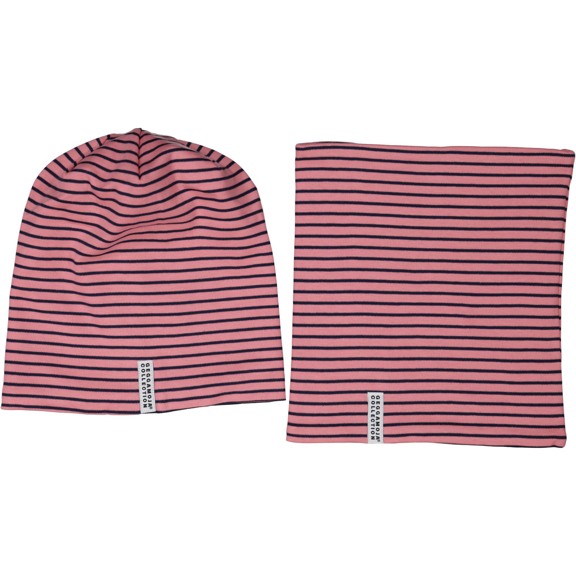 Cap/tube set Pink/navy