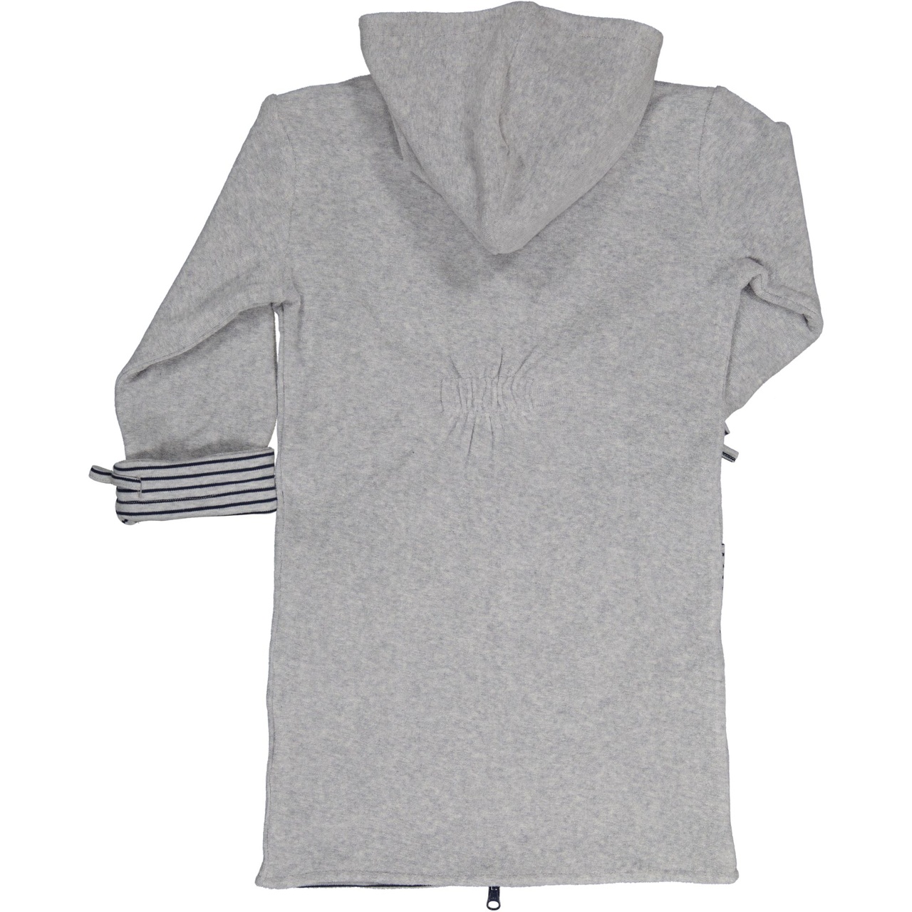 Kids bathrobe Greymel/grey-blue 110/116