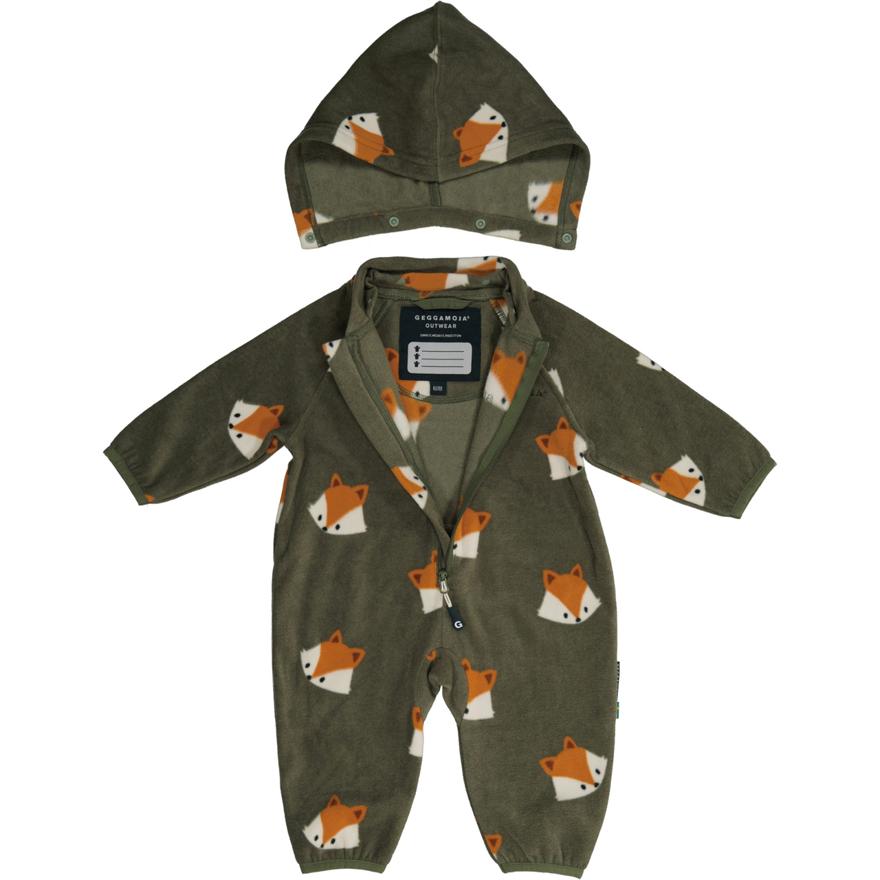 Fleece overall Fox  50/56