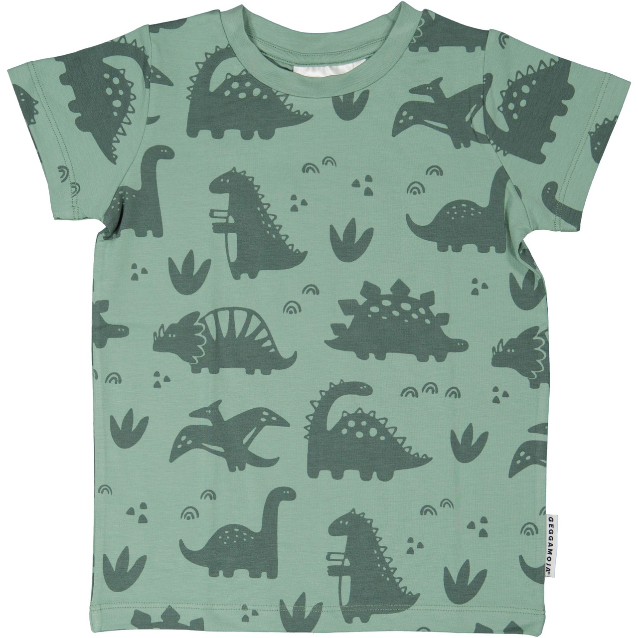 T-shirt Bambu Dino Grön