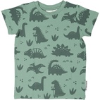 T-shirt Bambu Dino Grön 134/140