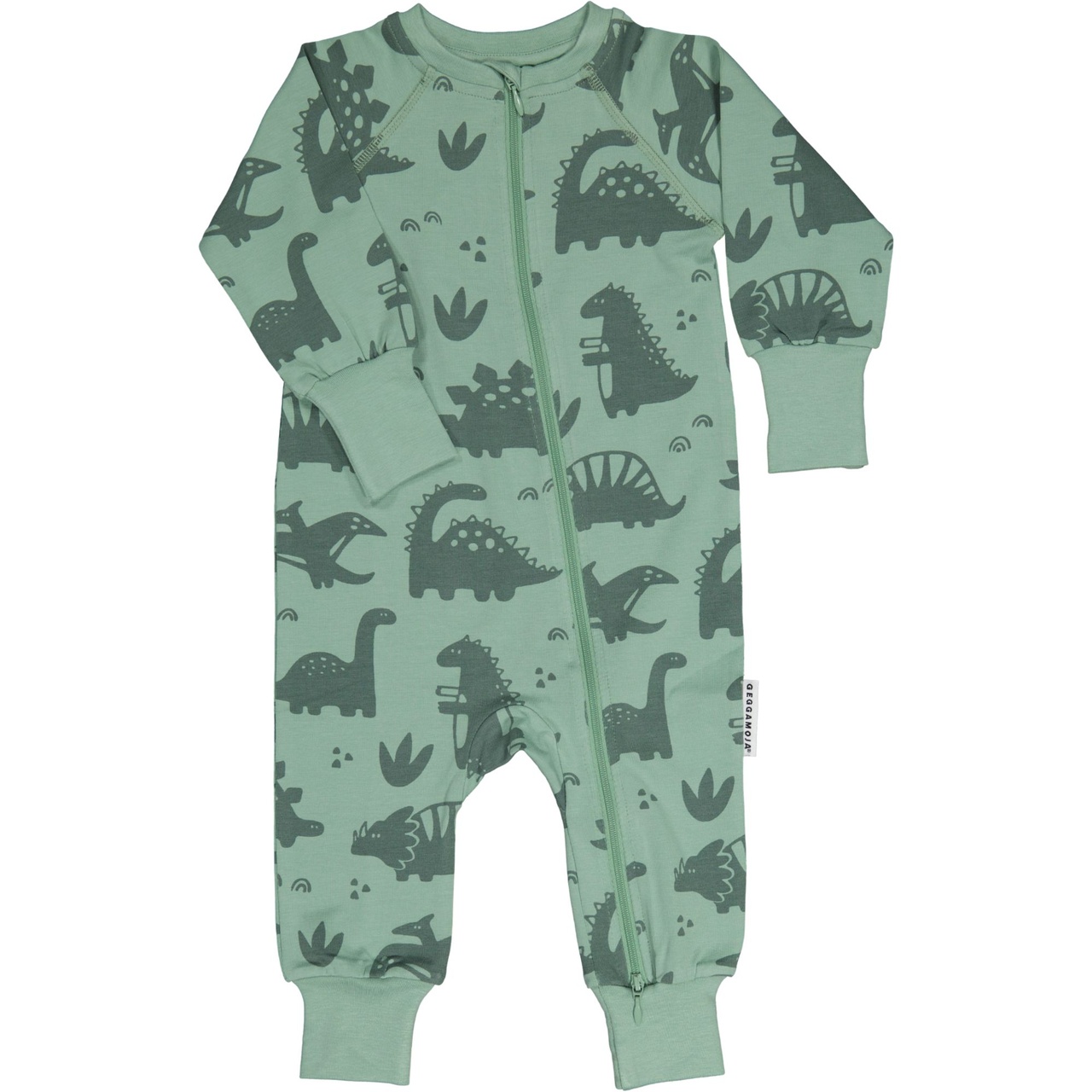 Pyjamas Bambu Dino Grön