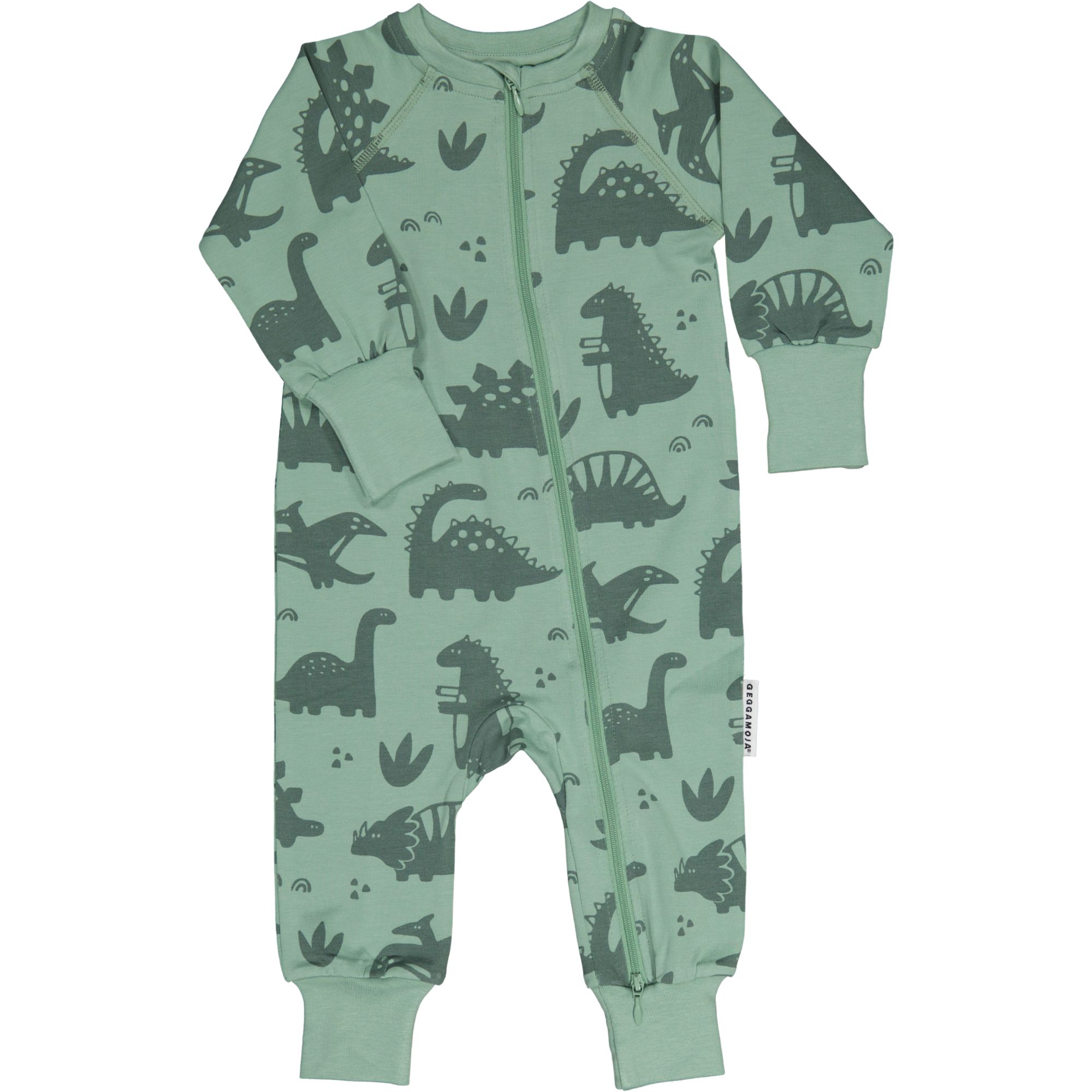 Bamboo two way zip pyjamas Dinos