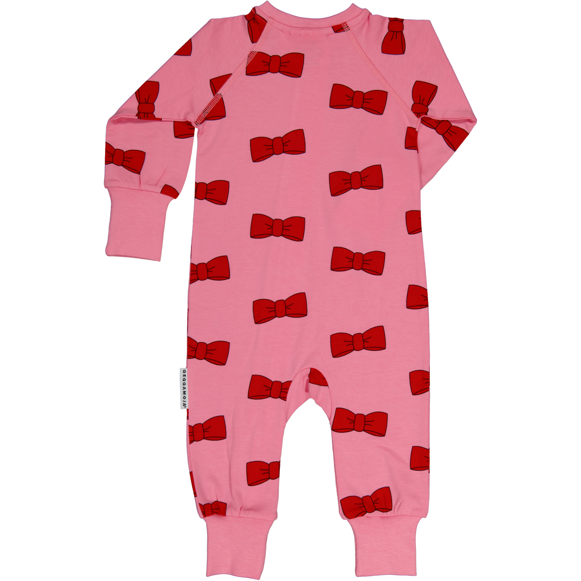 Bamboo two way zip pyjamas Bow bow