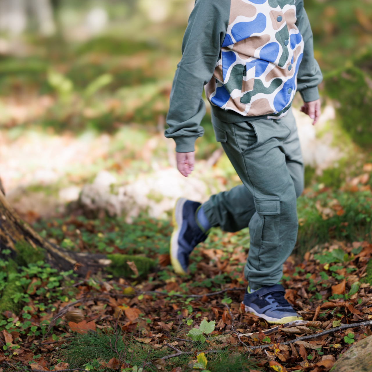 College cargo pant Mossgreen
