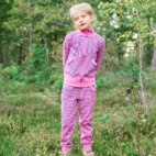 Zip sweater Pink/navy 146/152 (10-11 Y)