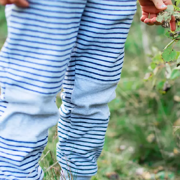 Longpants Grey mel/navy