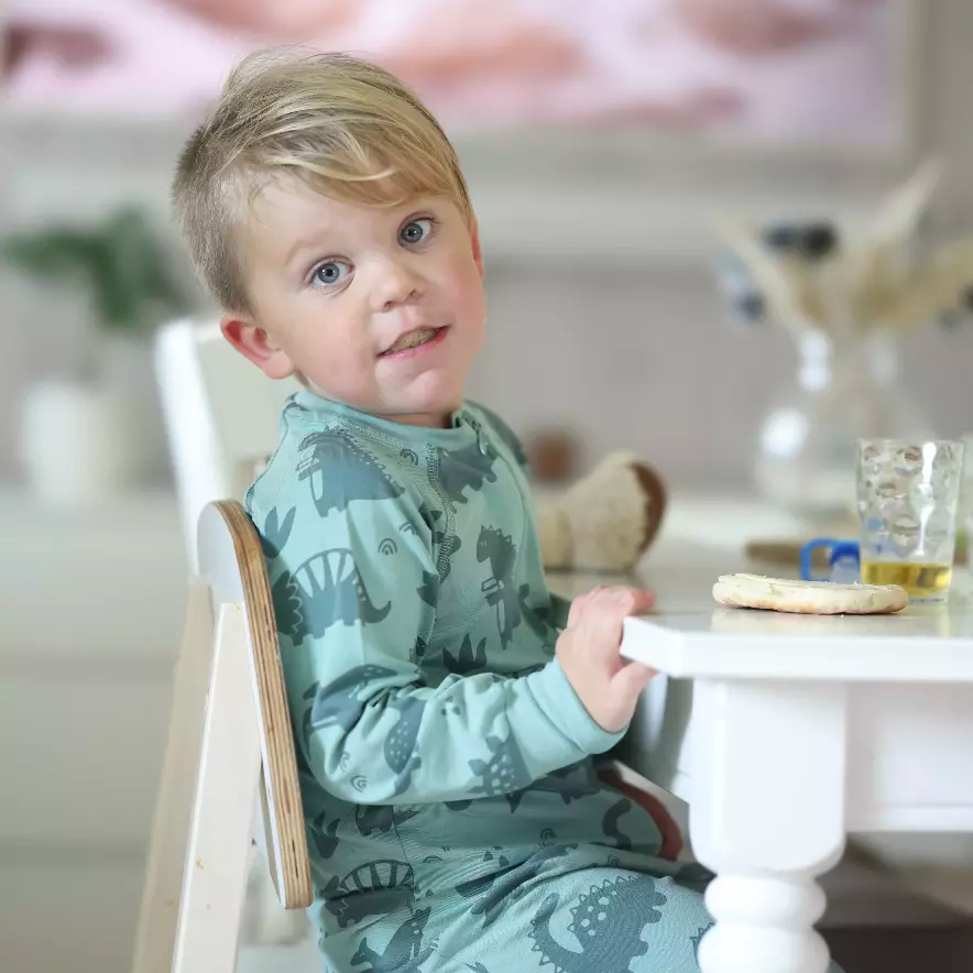 Pyjamas Bambu Dino Grön