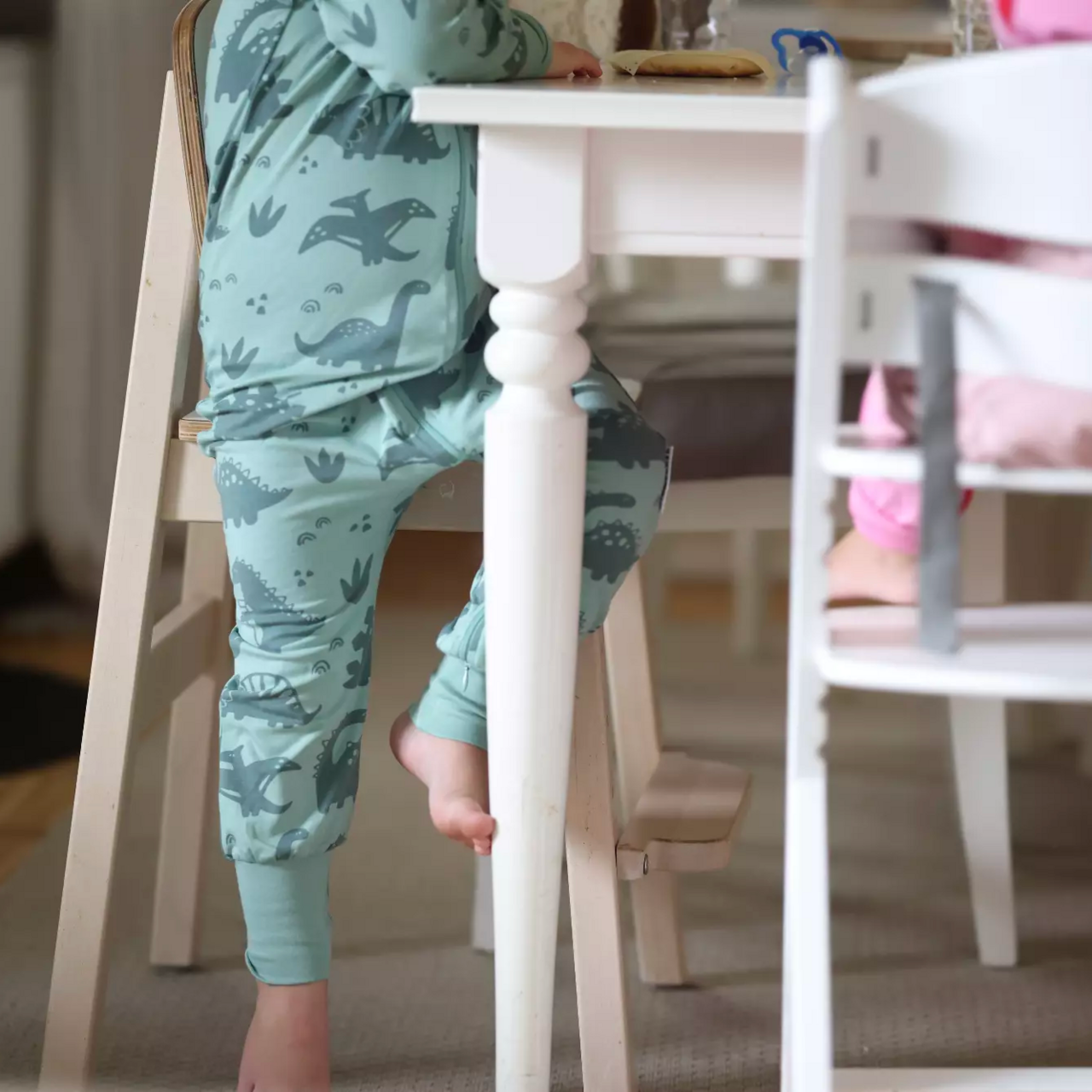 Pyjamas Bambu Dino Grön