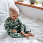 Pyjamas Bambu Dino Grön