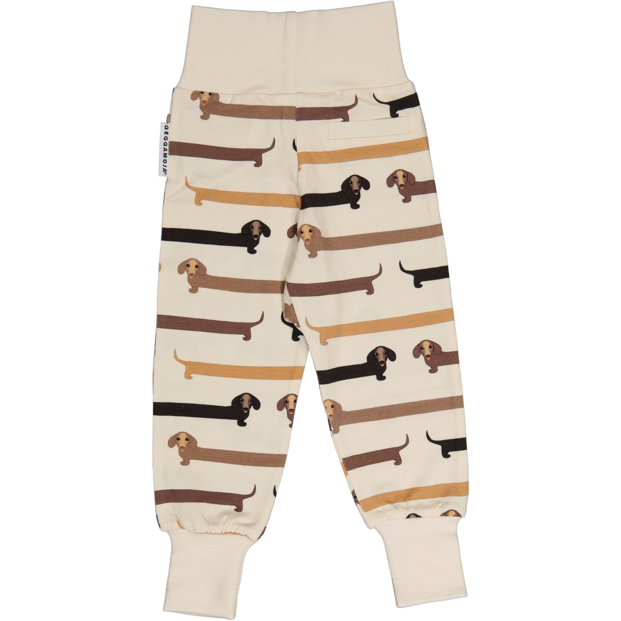 Bamboo baby pants Sausage dogs  50/56