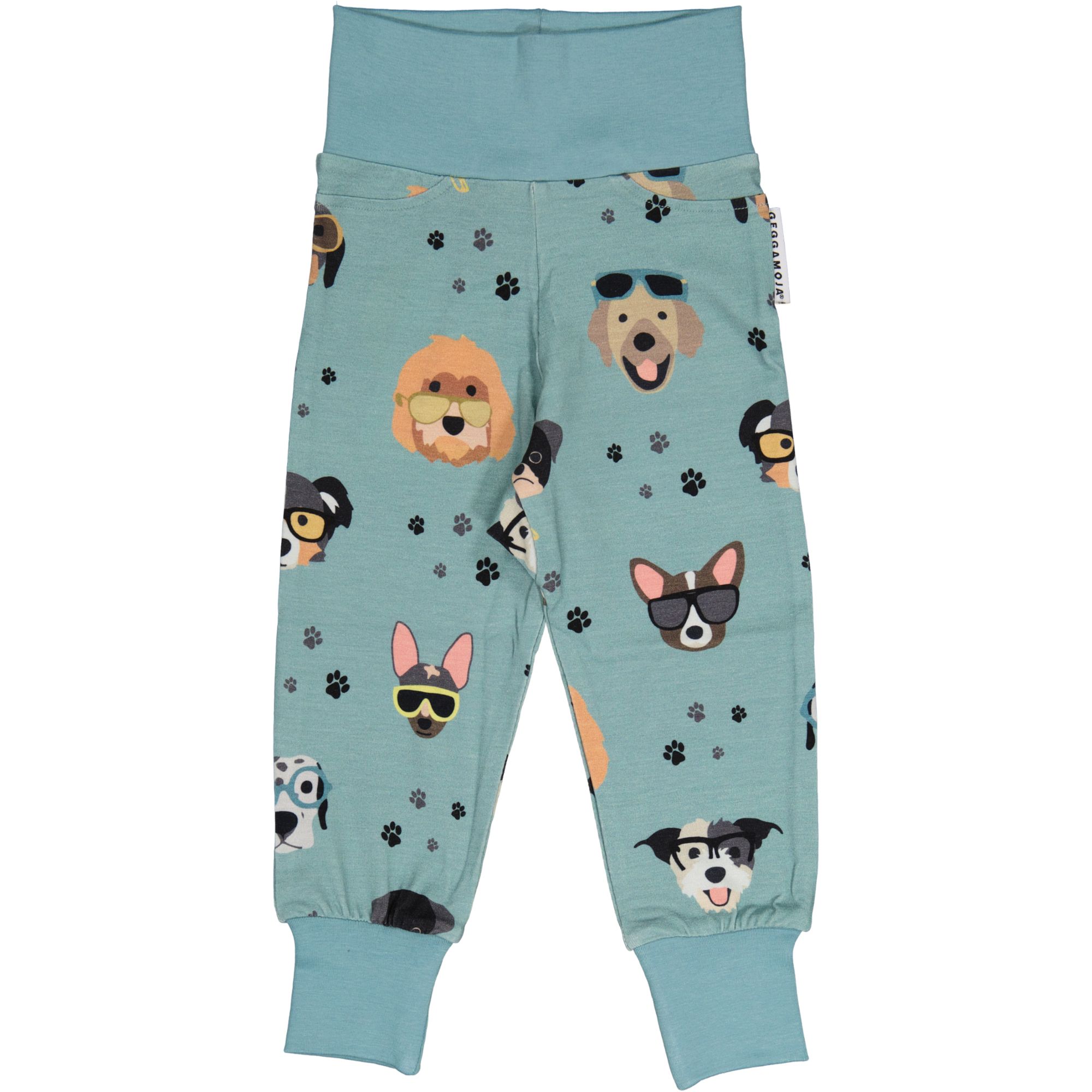 Babybukse Bambus Doggy Cool Blue