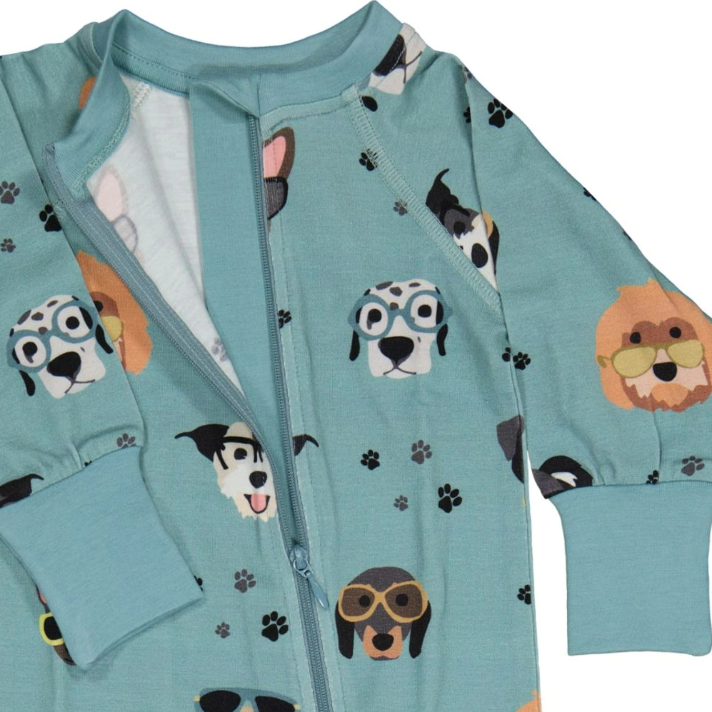 Pyjamas Bambu Doggy Cool Blå 62/68