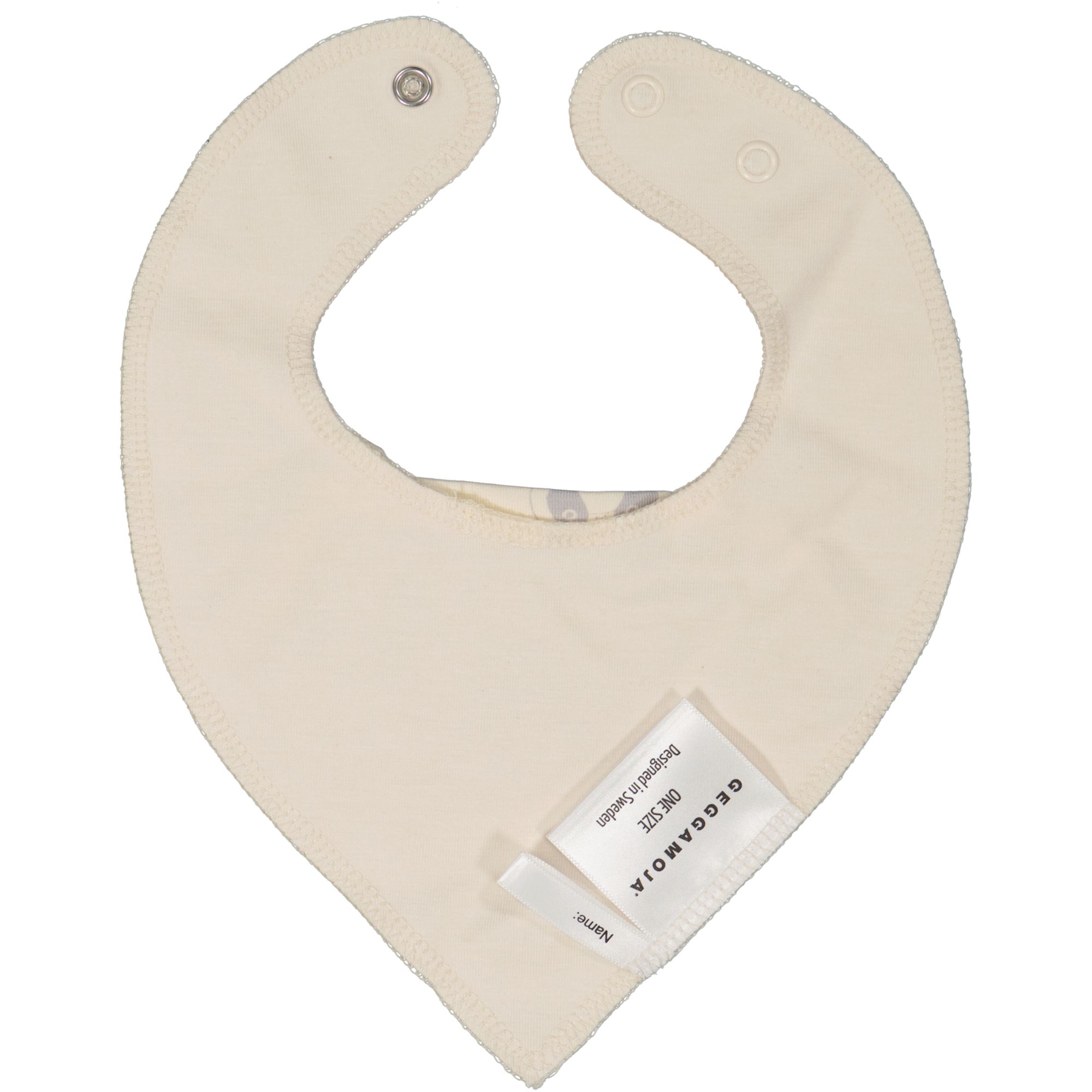 Bamboo dry bib Baby panda  One Size