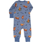 Mamma Mu two way zip pyjamas Blue ice 74/80