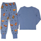 Tvådelad pyjamas Mamma Mu och Kråkan Blå 98/104