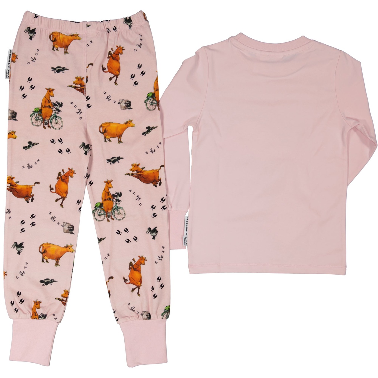 Mamma Mu two piece pyjamas Crystal pink 122/128