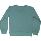 Mamma Mu College sweater Green haze solid