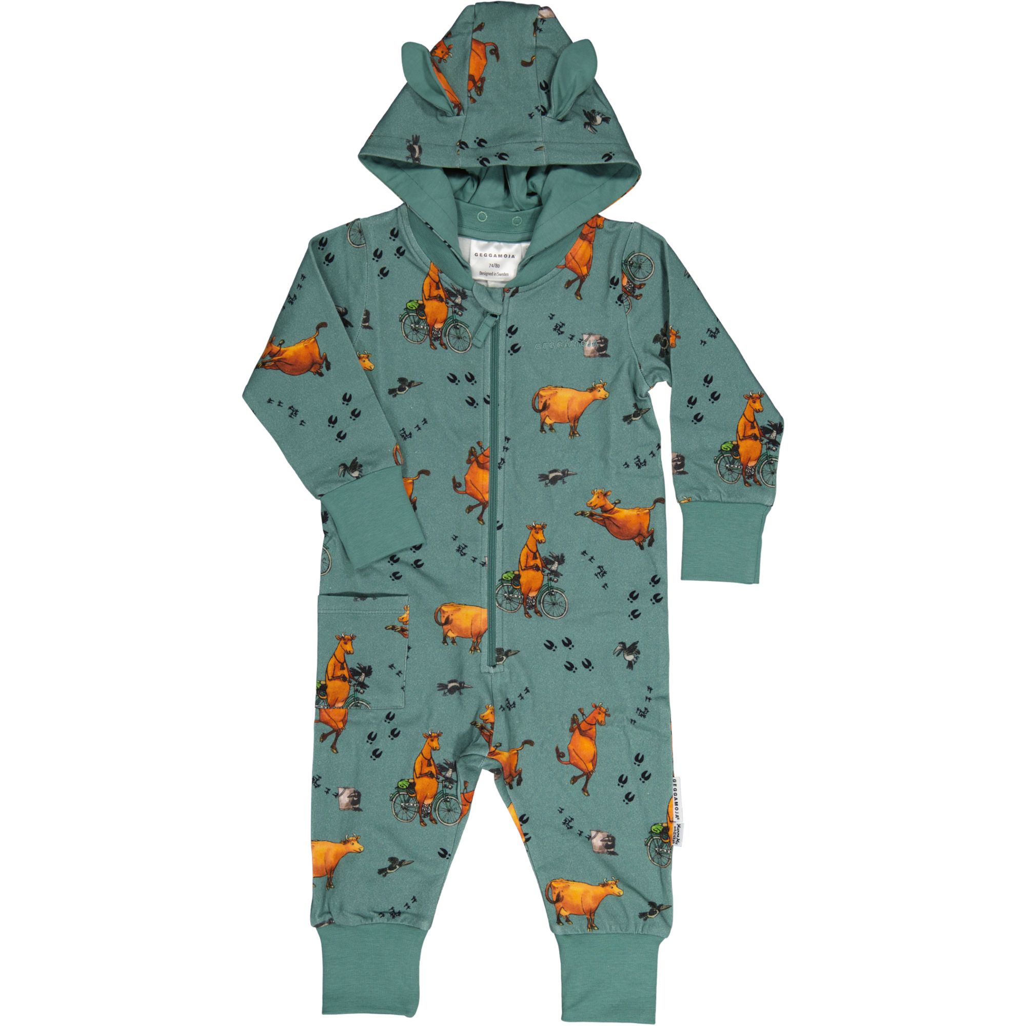 Mamma Mu College jumpsuit Green haze