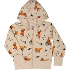 Hoddie Mamma Mu och Kråkan Beige